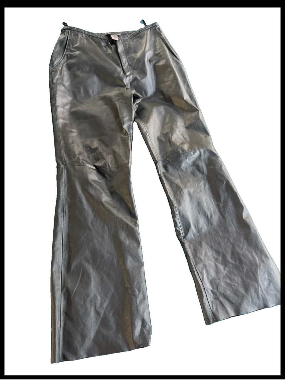 uniform john richard leather pants women size 8